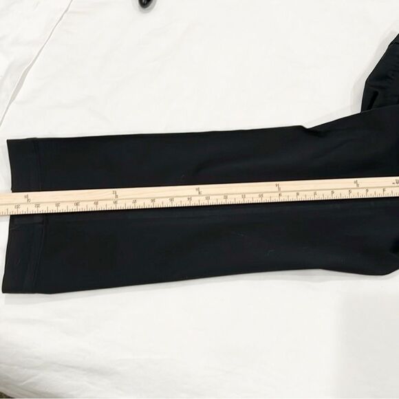 Eddie Bauer Capri Pants Mercer Fit Cropped Relaxed Zip Front Black Cotton 10 - Picture 8 of 12